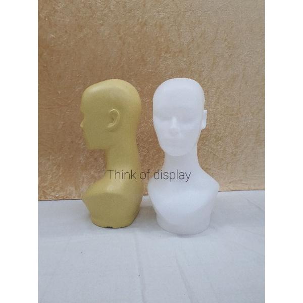หัวหุ่นพลาสติกหญิง หัวหุ่นโชว์วิก หุ่นโชว์หมวก หัวหุ่นโชว์ - thumbnail 7