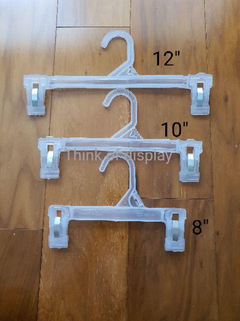 ไม้แขวนพลาสติกหนีบกางเกง ไม้แขวนกางเกง ไม้แขวนพลาสติก 707 แพ็คละ 12 อัน - thumbnail 3