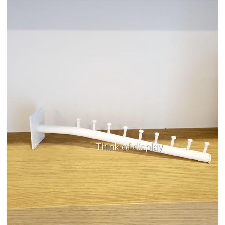 แขนติดผนัง 9 ปุ่ม สีขาว 1 อัน - thumbnail 4