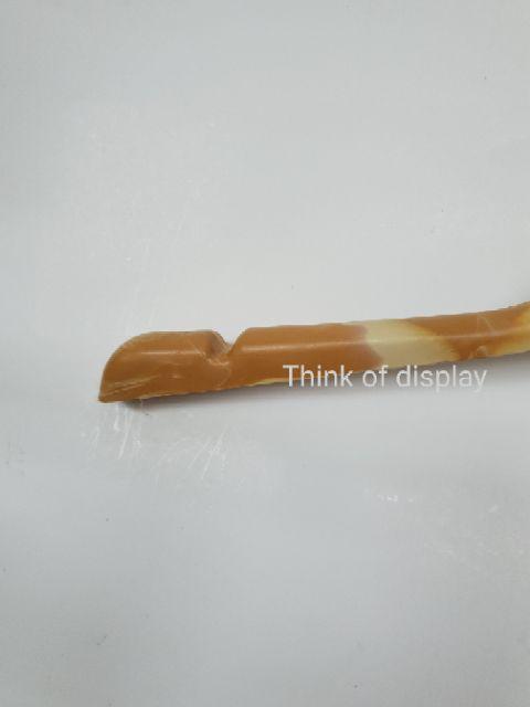 ไม้แขวนพลาสติกลายไม้/สีดำ ไม้แขวนNo.700 แพ็คละ 12 อัน - thumbnail 5