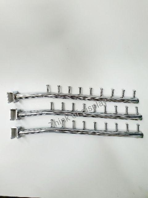 แขนเกี่ยวแป๊บเหลี่ยม 0.5"×1" แขนเกาะแป๊บเหลี่ยม แขนเกี่ยวเหล็กกล่อง 9 ปุ่ม 1 อัน - thumbnail 3