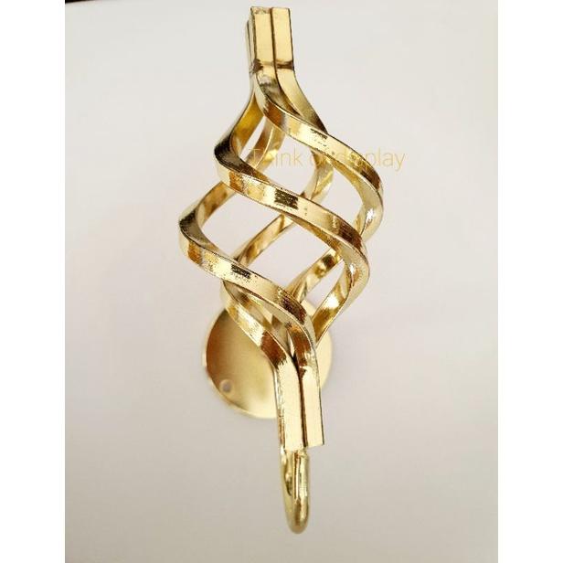 ตะขอติดผนังสีทอง ที่ติดผนังสีทอง#666  ตะขอแขวนเสื้อ - thumbnail 3