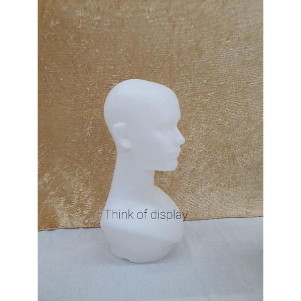 หัวหุ่นพลาสติกหญิง หัวหุ่นโชว์วิก หุ่นโชว์หมวก หัวหุ่นโชว์ - thumbnail 2