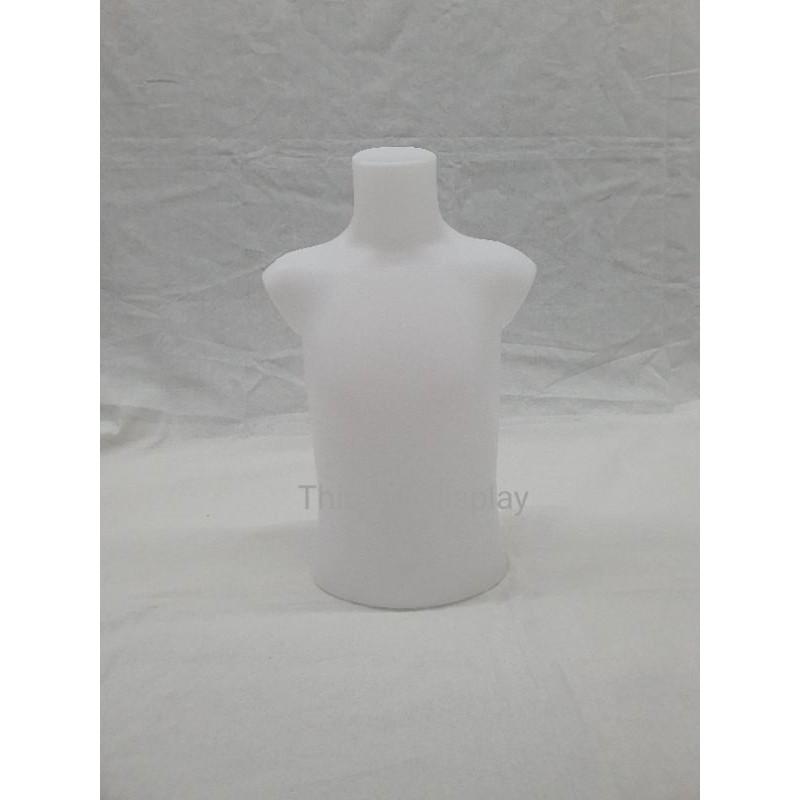 หุ่นพลาสติกเด็ก หุ่นโชว์เสื้อเด็ก หุ่นเด็กครึ่งตัว หุ่นเด็กตั้งโต๊ะ - thumbnail 2