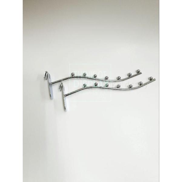 แขนเกี่ยวตะแกรง แขนเกาะตะแกรง รุ่น 2 โค้ง  7 ปุ่ม และ 5 ปุ่ม 1 อัน - thumbnail 4