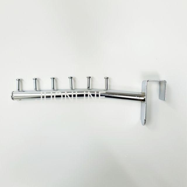 แขน 6 ปุ่มเกี่ยวแป๊บเหล็กกล่อง 1"×2" 1 อัน