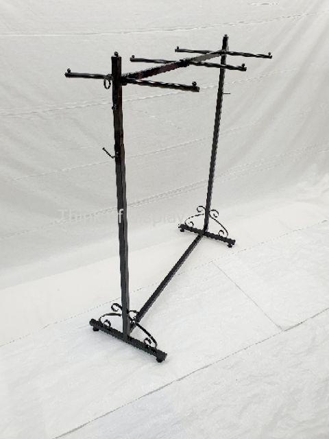 แขนเกี่ยวเหล็กกล่อง 0.5"×1" แขนเกี่ยวแป๊บเล็ก แบบเรียบ 1 ปุ่ม สีขาว/ดำ 1 อัน - thumbnail 6