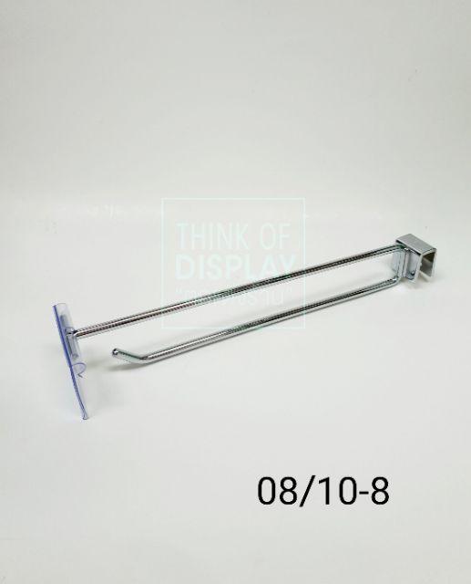 ฮุกแขวนสินค้าพร้อมป้ายราคา ตะขอแขวนสินค้าพร้อมป้ายราคา เกี่ยวเหล็กกล่อง แพ็คละ 10 อัน - thumbnail 5