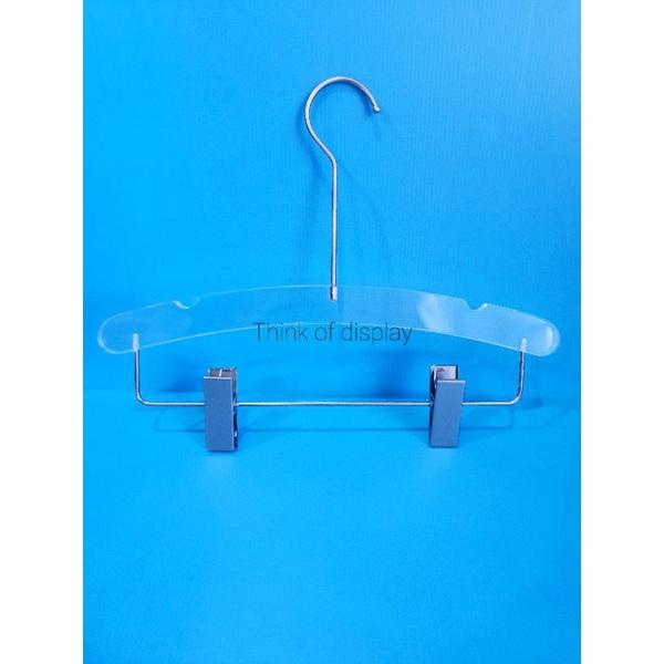 ไม้หนีบกางเกงอะคริลิค ไม้แขวนเสื้ออะคริลิค รุ่นA03 ตะขอยาวสีเงิน แพ็คละ 1 อัน/แพ็คละ 3 อัน - thumbnail 6