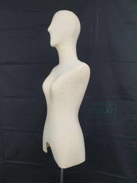 หุ่นผ้าหญิงมีหัวขาไม้ หุ่นผ้าขาไม้ชายมีหัว หุ่นโชว์ขาไม้มีหัว - thumbnail 2