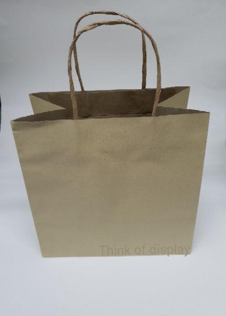 ถุงกระดาษมีหูหิ้วเกลียว ถุงทรงกล่อง มี 2 ขนาด แพ็คละ 50 ใบ - thumbnail 5