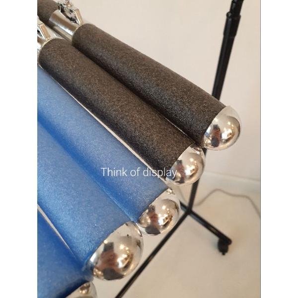 ไม้แขวนเสื้อเด็กโฟม ดัดได้ แพ็คละ 12 ชิ้น - thumbnail 2