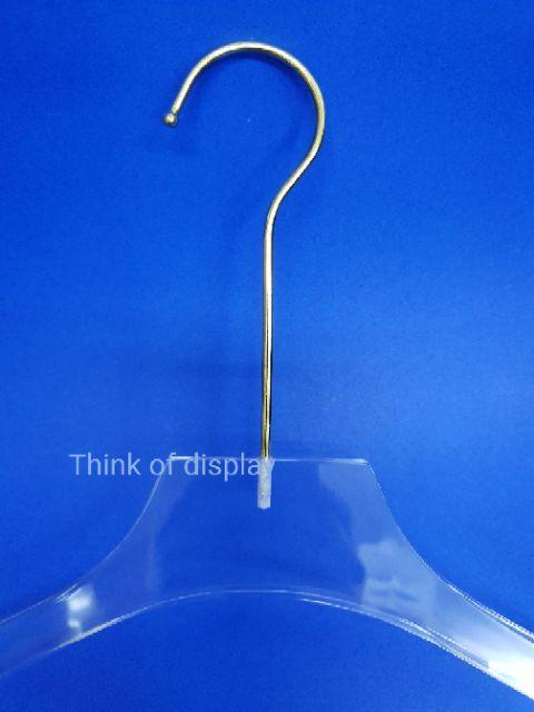 ไม้แขวนเสื้ออะคริลิคใส ไม้แขวนชุดแต่งงาน A01 แพ็คละ 1 ชิ้น/แพ็คละ 3 ชิ้น - thumbnail 2