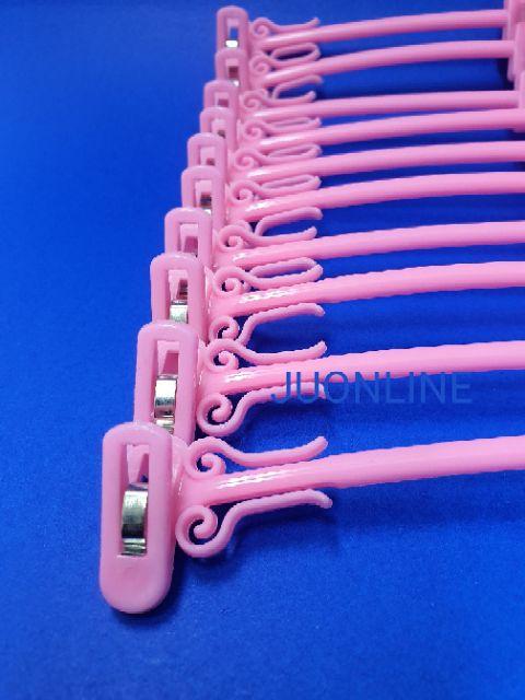 ไม้แขวนชุดชั้นใน ไม้หนีบชุดชั้นใน No.1065 แพ็คละ10 ชิ้น - thumbnail 5