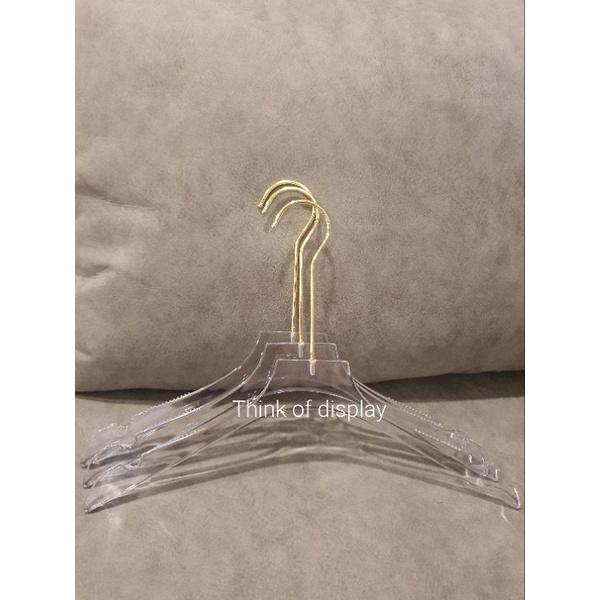 ไม้แขวนเสื้อพลาสติกใส PP04  แพ็คละ 6 อัน/แพ็คละ 12 อัน - thumbnail 9