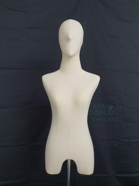 หุ่นผ้าหญิงมีหัวขาไม้ หุ่นผ้าขาไม้ชายมีหัว หุ่นโชว์ขาไม้มีหัว - thumbnail 4
