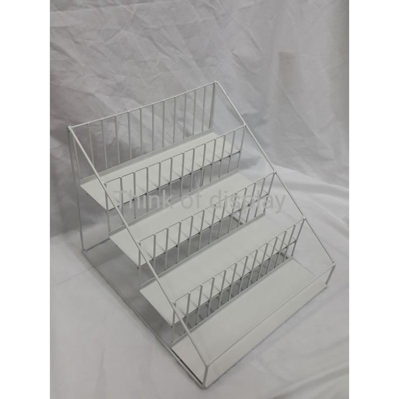 ชั้นวางโชว์สินค้า 4 ระดับ ชั้นวางของเอนกประสงค์ - thumbnail 3