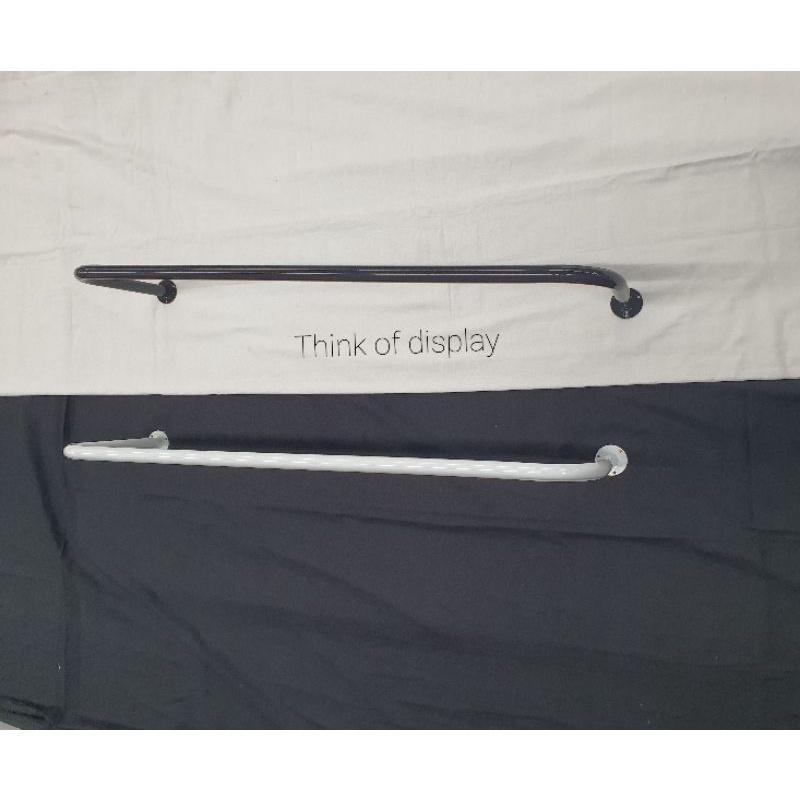 ราวยึดผนัง ราวแขวนเสื้อผ้าติดผนัง ความยาว 100cm. - thumbnail 6