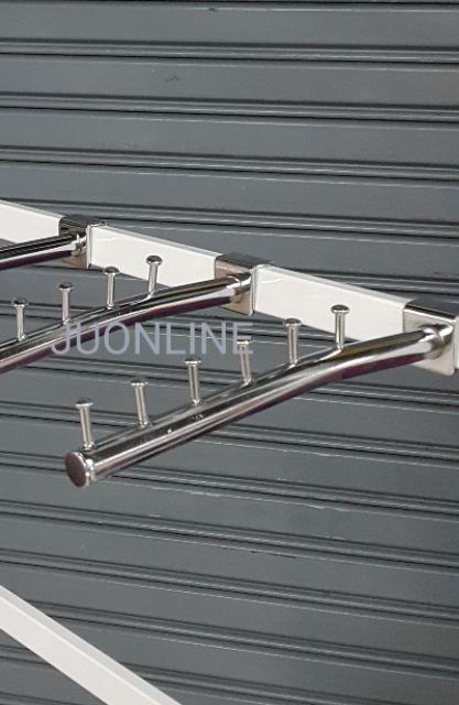 แขนเกี่ยวเหล็กกล่อง แขนเกี่ยวแป๊บเล็ก 0.5"×1" 6 ปุ่ม 1 ชิ้น - thumbnail 6