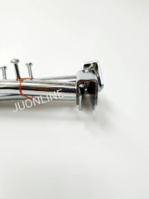 แขนเกี่ยวเหล็กกล่อง แขนเกี่ยวแป๊บเล็ก 0.5"×1" 6 ปุ่ม 1 ชิ้น - thumbnail 3