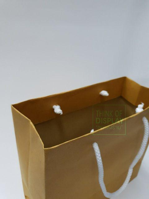 ถุงกระดาษKA สีน้ำตาล ถุงกระดาษหูเชือก#6/#3 มี 3แบบ แพ็คละ 50 ใบ - thumbnail 5