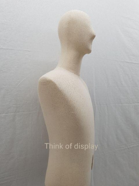 หุ่นผ้าหญิงมีหัวขาไม้ หุ่นผ้าขาไม้ชายมีหัว หุ่นโชว์ขาไม้มีหัว - thumbnail 9