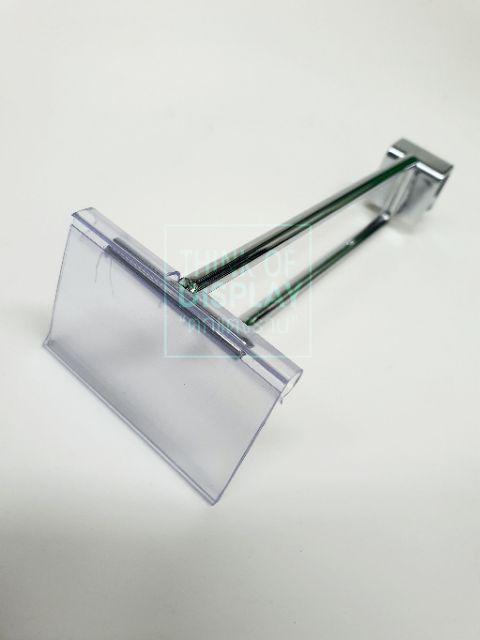 ฮุกแขวนสินค้าพร้อมป้ายราคา ตะขอแขวนสินค้าพร้อมป้ายราคา เกี่ยวเหล็กกล่อง แพ็คละ 10 อัน - thumbnail 7