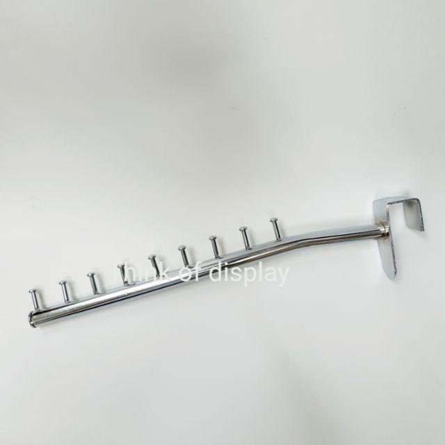 แขนเกี่ยวเหล็กกล่อง 9ปุ่ม  แขนเกี่ยวแป็บเหลี่ยมใหญ่ 1"×2"  1 อัน