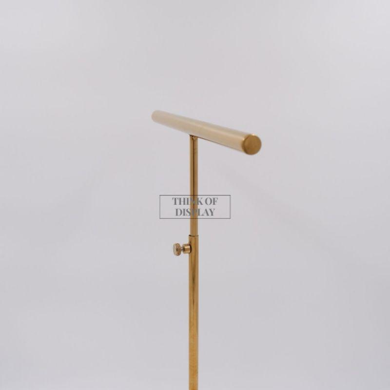 แสตนโชว์กระเป๋า ที่แขวนกระเป๋า ทรง T สีทอง แพ็ค 1ชุด - thumbnail 5