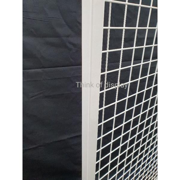 ตะแกรงขาตั้งสีขาว 50×150cm. ตะแกรงขาตั้งโชว์สินค้า - thumbnail 8