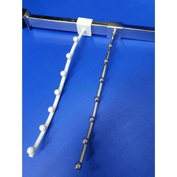 แขนเกี่ยวเหล็ก 7 ปุ่มลูกปืน 2 โค้ง แขนเกี่ยวสำหรับเหล็กแป๊บเหลี่ยมเล็กขนาด 0.5"×1"  1อัน - thumbnail 2