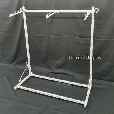 ราววินเทจ 3 แขนขาม้วน ราวโชว์เสื้อ ราวพร้อมแขนเกี่ยว - thumbnail 5