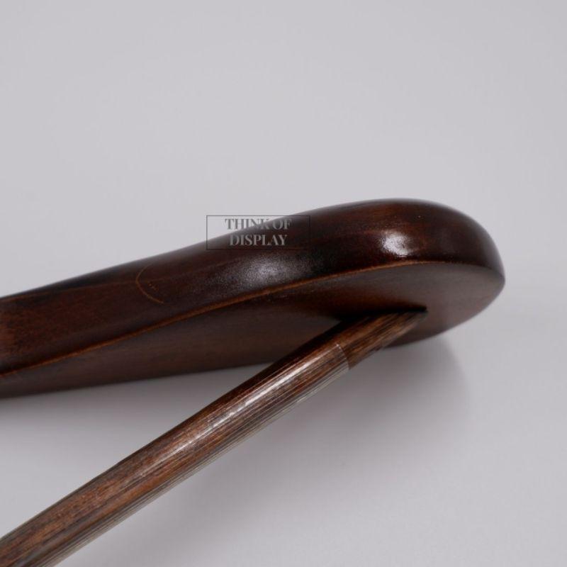 ไม้แขวนเสื้อสูทไม้แท้บ่าใหญ่ ไม้หนา แพ็คละ 3 อัน - thumbnail 4