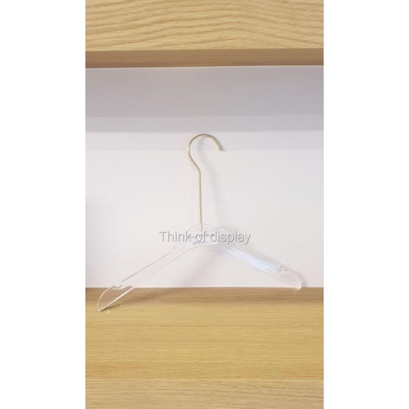 ไม้แขวนพลาสติกใส PP04-KID ไม้หนีบกางเกง PP04-KID ไม้แขวนสำหรับเด็ก - thumbnail 8