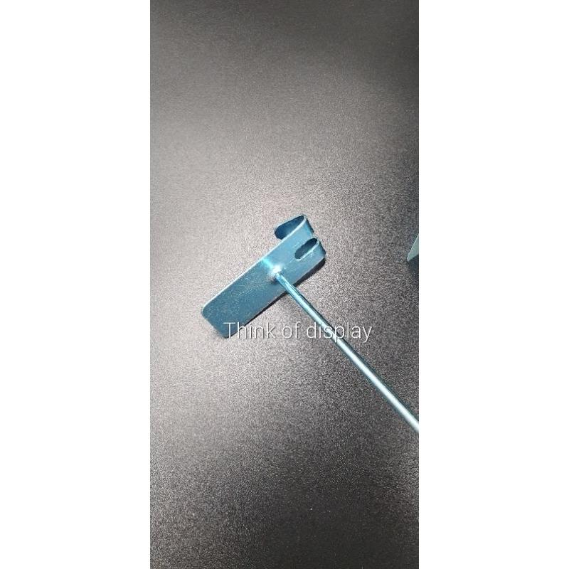 ตะขอแขวนรุ่นประหยัด ฮุกเกาะตะแกรง ตะขอเกาะตะแกรงแขวนสินค้า ชุบซิงค์ แพ็คละ 10 อัน - thumbnail 2