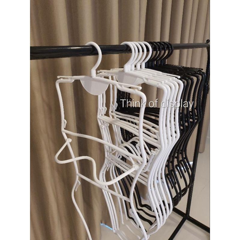 ไม้แขวนชุดว่ายน้ำ โครงโชว์ชุดว่ายน้ำ แพ็คละ 6 อัน - thumbnail 9