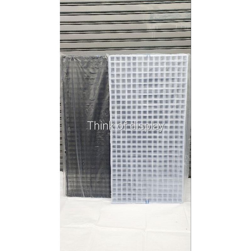 ตะแกรงเอนกประสงค์ ตะแกรงเหล็กเคลือบพลาสติก  ขนาด 60×120cm.แพ็ค 10 แผ่น - thumbnail 4