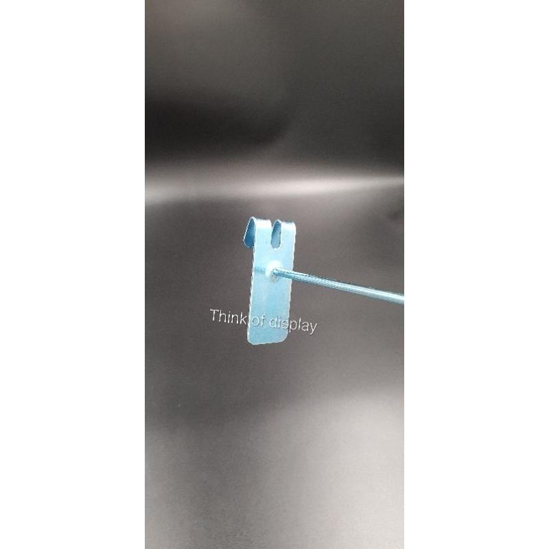 ตะขอแขวนรุ่นประหยัด ฮุกเกาะตะแกรง ตะขอเกาะตะแกรงแขวนสินค้า ชุบซิงค์ แพ็คละ 10 อัน - thumbnail 5