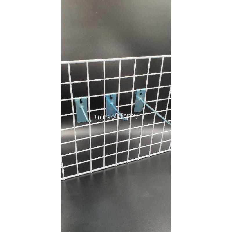 ตะขอแขวนรุ่นประหยัด ฮุกเกาะตะแกรง ตะขอเกาะตะแกรงแขวนสินค้า ชุบซิงค์ แพ็คละ 10 อัน - thumbnail 6