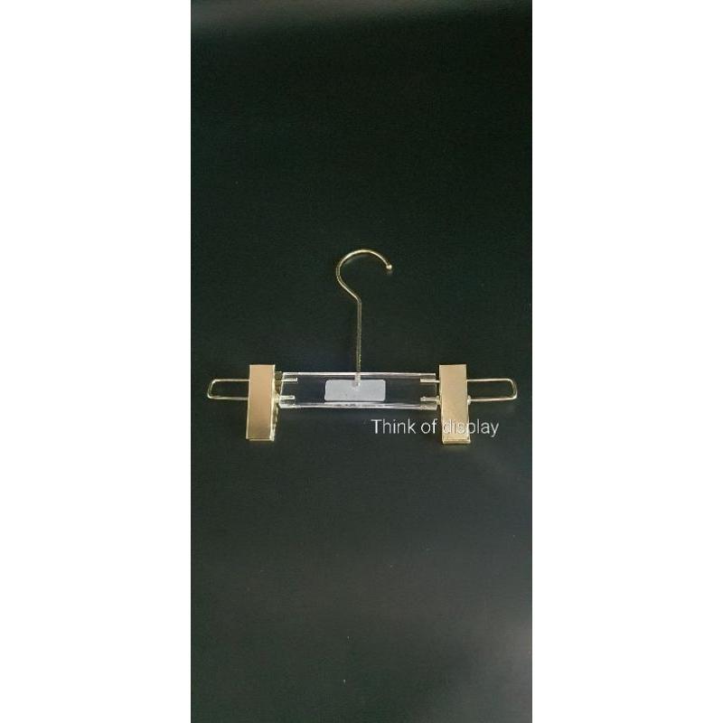 ไม้แขวนพลาสติกใส PP04-KID ไม้หนีบกางเกง PP04-KID ไม้แขวนสำหรับเด็ก - thumbnail 6