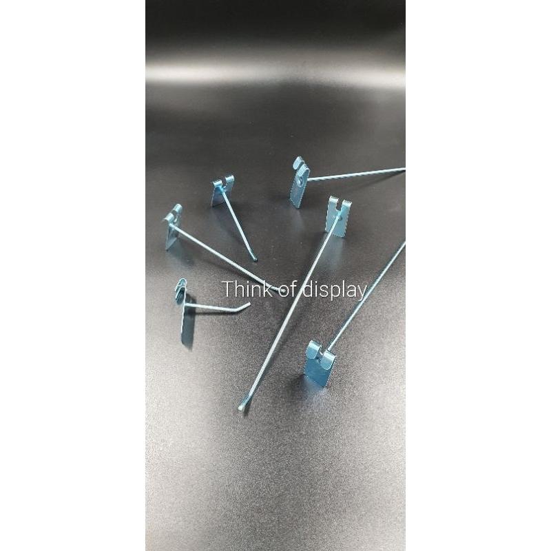 ตะขอแขวนรุ่นประหยัด ฮุกเกาะตะแกรง ตะขอเกาะตะแกรงแขวนสินค้า ชุบซิงค์ แพ็คละ 10 อัน - thumbnail 7