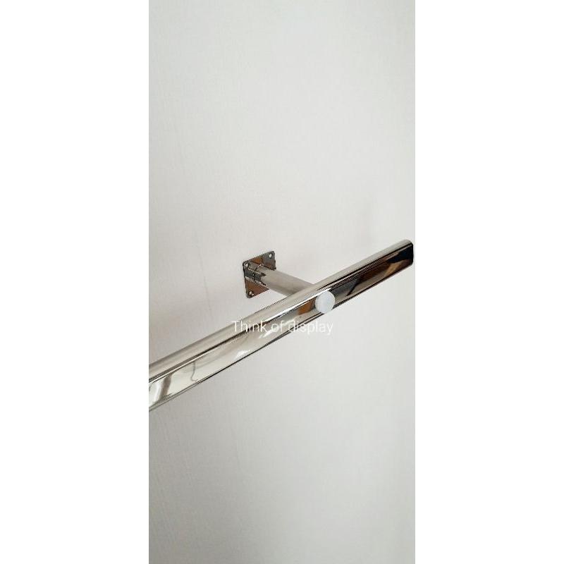 ราวแขวนผ้าแสตนเลส แบบติดผนัง #7 - thumbnail 5