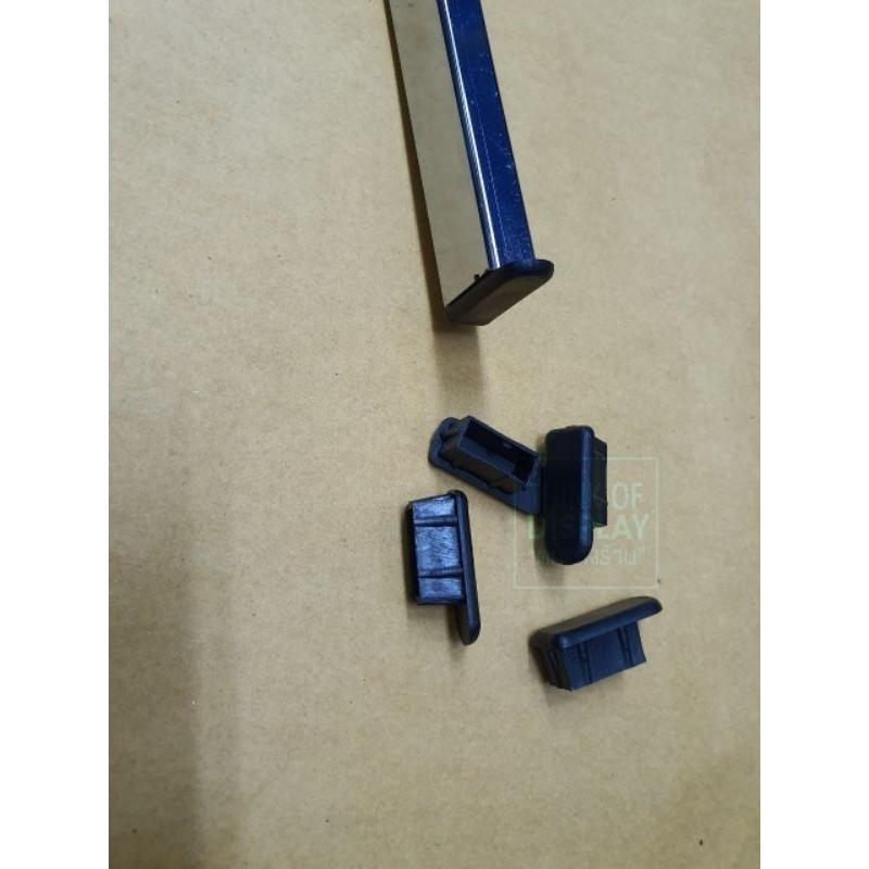 รางกระดูกงู เสารับชั้น เสากระดูกงู ยึดผนัง แป๊บเหลี่ยม แป๊บกลม เหล็กหนา มีชุดน็อตยึดให้ - thumbnail 4