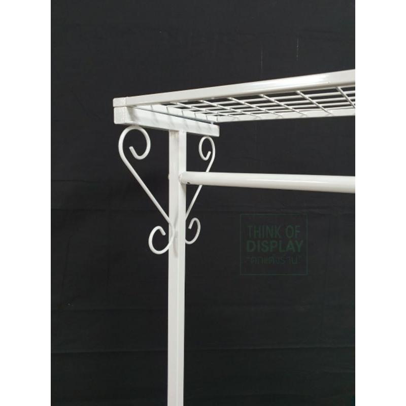 ราวเดี่ยววินเทจตะแกรงบน - thumbnail 6