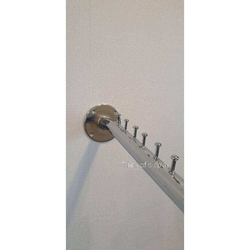 แขนติดผนัง แขนจัมโบ้ติดผนัง 9 ปุ่ม แถมน็อตยึด - thumbnail 4