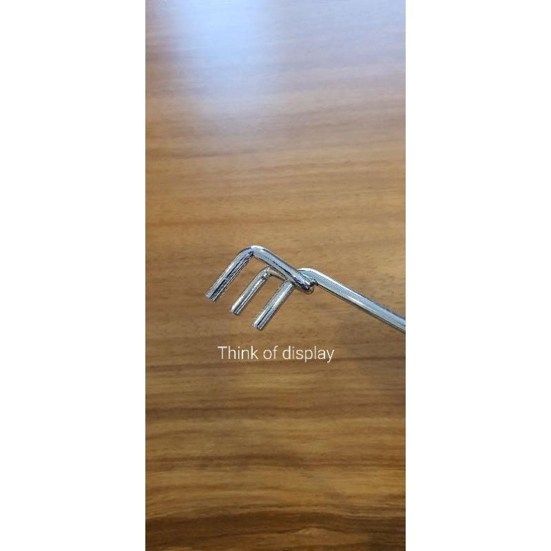ตะขอแขนสินค้า CWT01 ยาว 6" สำหรับแป๊บเหลี่ยม 1/2"×1" แพ็คละ 1 อัน - thumbnail 7