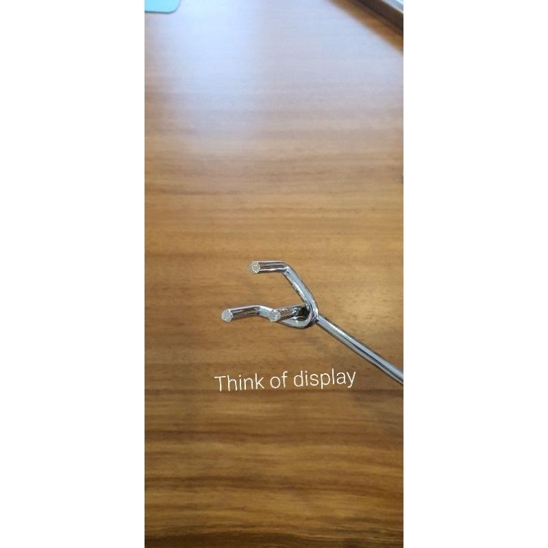 ตะขอแขนสินค้า CWT01 ยาว 6" สำหรับแป๊บเหลี่ยม 1/2"×1" แพ็คละ 1 อัน - thumbnail 3