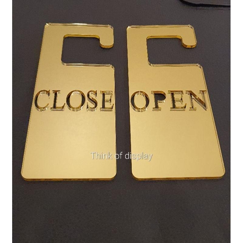 ป้าย New arrivals   Best seller  Close Open ป้ายอะคริลิค - thumbnail 9