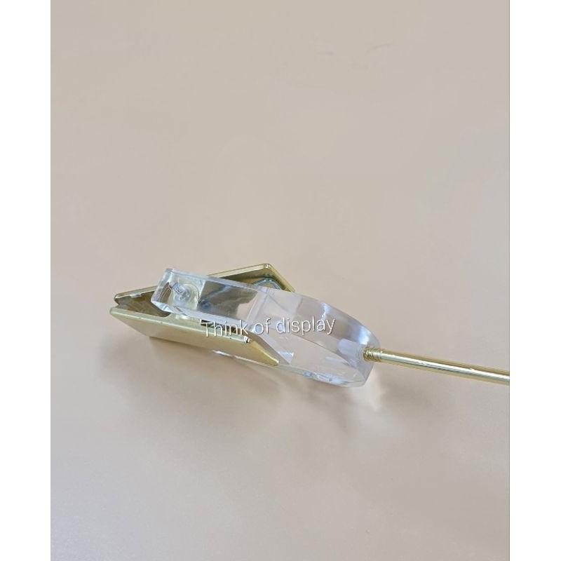 ไม้หนีบกางเกง ที่หนีบผ้า อะคริลิค หนา แพ็คละ 1ชิ้น - thumbnail 9