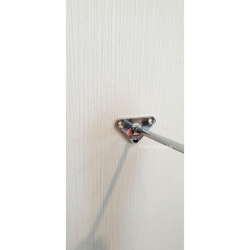 ตะขอแขวนสินค้า แบบเจาะยึดติดผนัง CWT09 - thumbnail 2